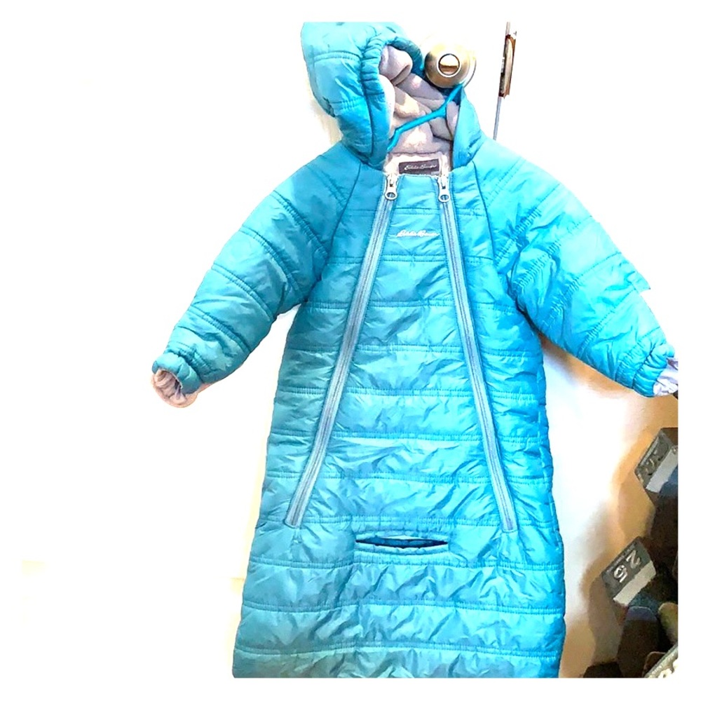 Unisex Baby Puffer Snowsuit Car Seat Ready, 6-9m